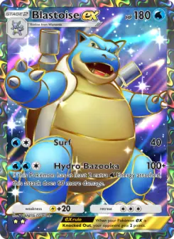 Pokémon-Karte Blastoise ex 256/226