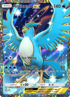 Pokémon-Karte Articuno ex 258/226
