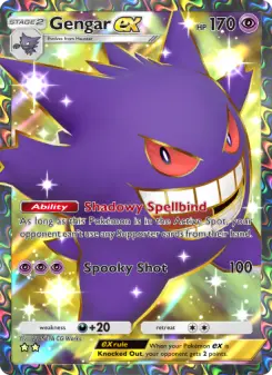 Pokémon-Karte Gengar ex 261/226