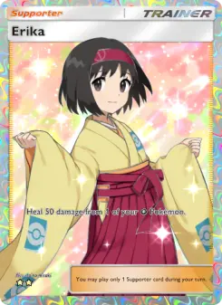 Pokémon-Karte Erika 266/226