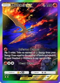 Pokémon-Karte Moltres ex 274/226