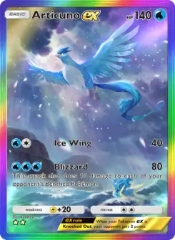 Pokémon-Karte Articuno ex 275/226