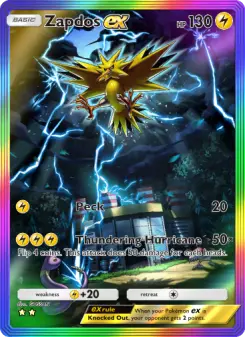 Pokémon-Karte Zapdos ex 276/226