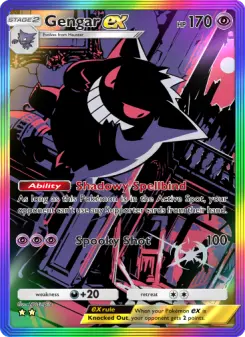 Pokémon-Karte Gengar ex 277/226