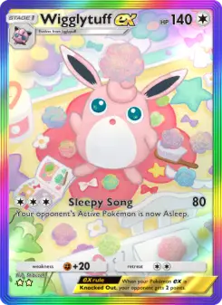 Pokémon-Karte Wigglytuff ex 279/226