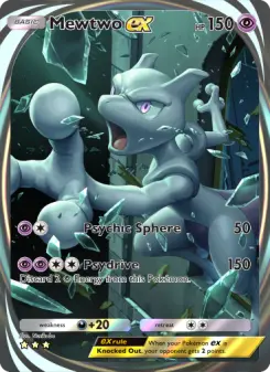 Pokémon-Karte Mewtwo ex 282/226