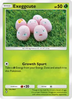 Pokémon-Karte Exeggcute 001/068