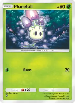 Pokémon-Karte Morelull 007/068