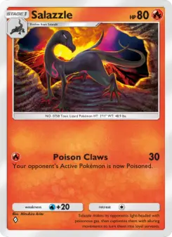 Pokémon-Karte Salazzle 016/068