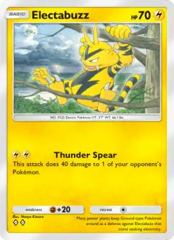 Pokémon-Karte Electabuzz 027/068
