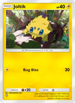 Pokémon-Karte Joltik 028/068