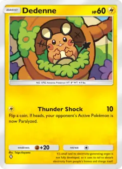 Pokémon-Karte Dedenne 030/068