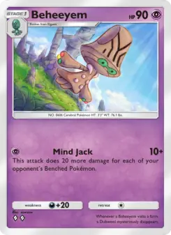 Pokémon-Karte Beheeyem 035/068