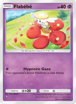Pokémon-Karte Flabébé 036/068