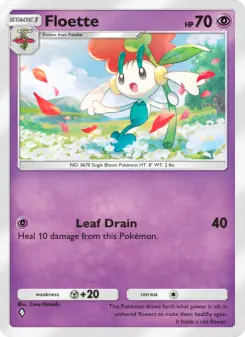 Pokémon-Karte Floette 037/068