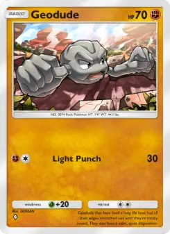 Pokémon-Karte Geodude 043/068