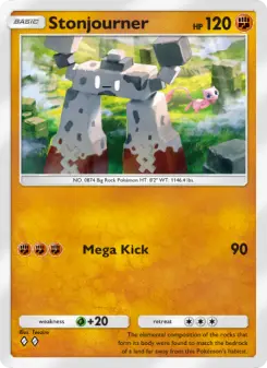 Pokémon-Karte Stonjourner 048/068