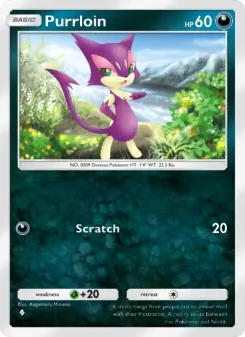 Pokémon-Karte Purrloin 051/068