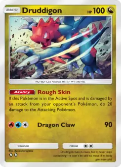 Pokémon-Karte Druddigon 056/068