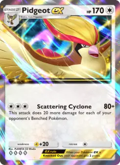 Pokémon-Karte Pidgeot ex 059/068