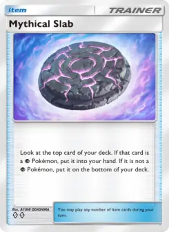 Pokémon-Karte Mythical Slab 065/068