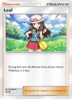 Pokémon-Karte Leaf 068/068