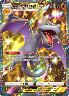 Pokémon-Karte Aerodactyl ex 078/068