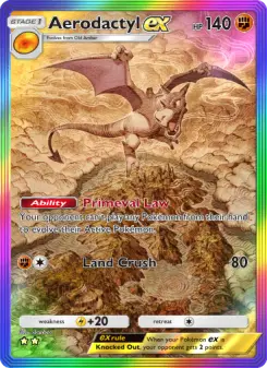 Pokémon-Karte Aerodactyl ex 084/068