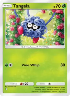 Pokémon-Karte Tangela 004/140