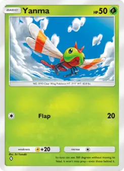 Pokémon-Karte Yanma 006/140