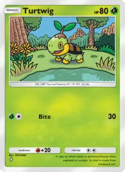 Pokémon-Karte Turtwig 010/140