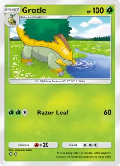 Pokémon-Karte Grotle 011/140