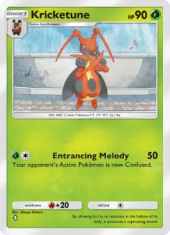 Pokémon-Karte Kricketune 014/140