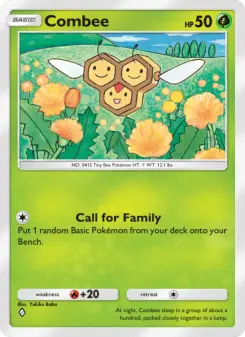 Pokémon-Karte Combee 017/140