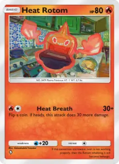 Pokémon-Karte Heat Rotom 030/140