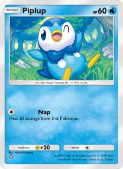 Pokémon-Karte Piplup 035/140