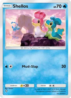 Pokémon-Karte Shellos 040/140