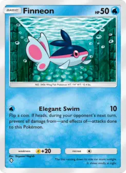 Pokémon-Karte Finneon 042/140