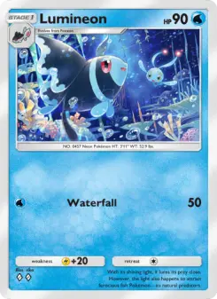 Pokémon-Karte Lumineon 043/140