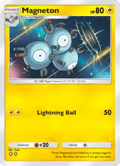 Pokémon-Karte Magneton 052/140