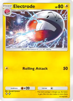 Pokémon-Karte Electrode 055/140