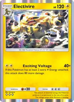 Pokémon-Karte Electivire 057/140