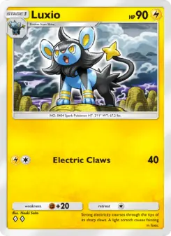 Pokémon-Karte Luxio 059/140