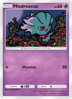 Pokémon-Karte Misdreavus 066/140