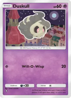 Pokémon-Karte Duskull 070/140