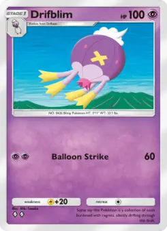 Pokémon-Karte Drifblim 074/140