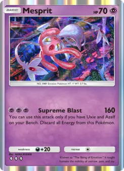 Pokémon-Karte Mesprit 076/140