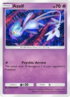 Pokémon-Karte Azelf 077/140