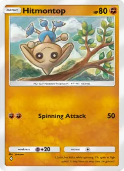 Pokémon-Karte Hitmontop 085/140