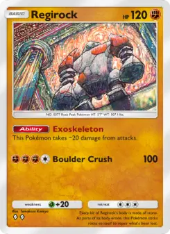 Pokémon-Karte Regirock 087/140